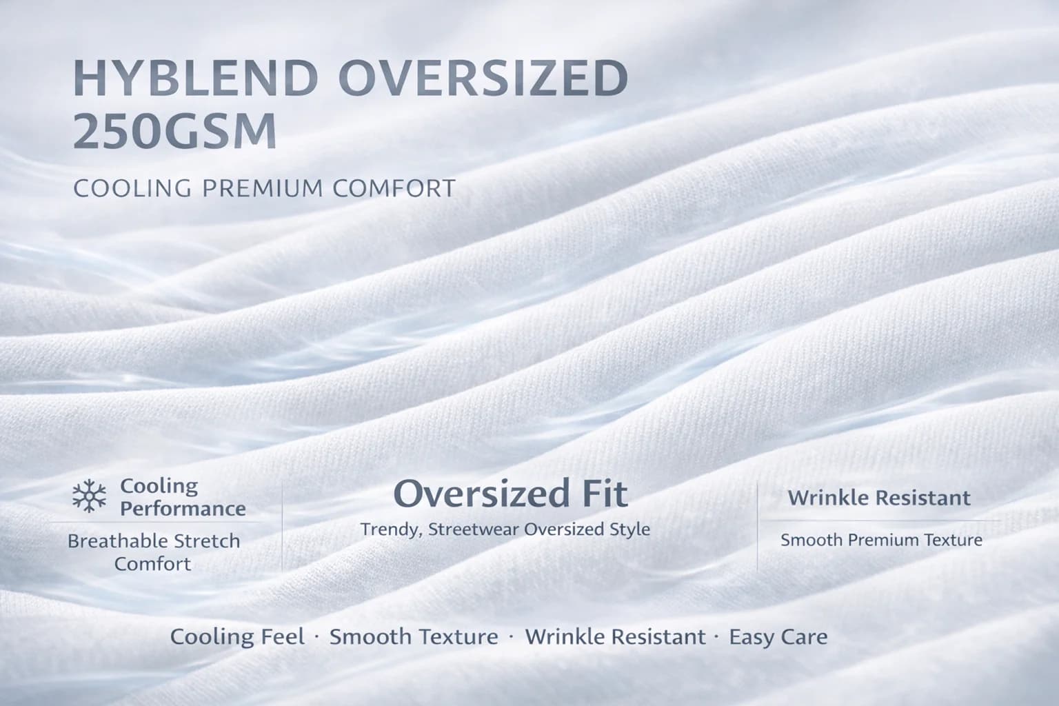 Hyblend Oversized Roundneck Tee
